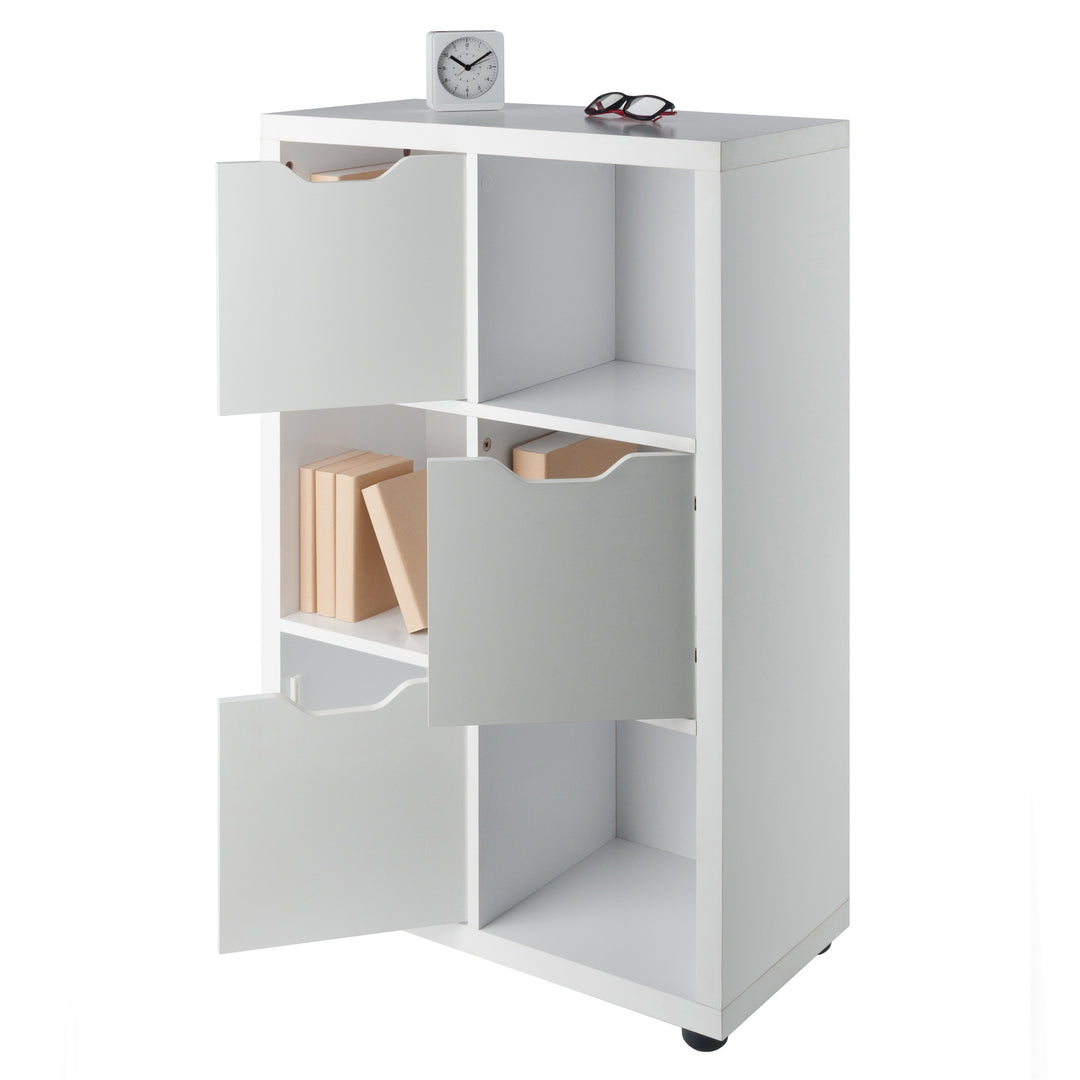 Julian 3x2 Storage Cabinet, White