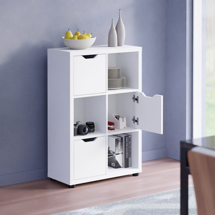 Julian 3x2 Storage Cabinet, White