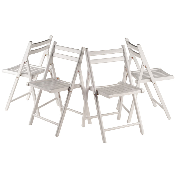 Robin 4-Pc Folding Chair Set, White