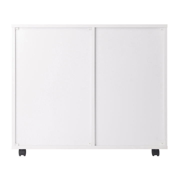 Halifax Wide Storage Cabinet, 2-Drawer, Filing Cabinet, White