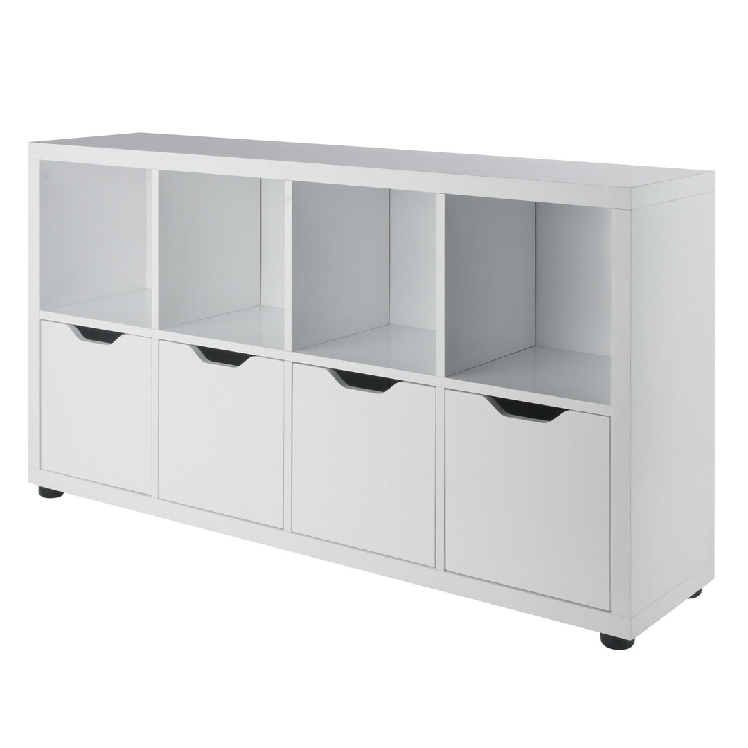 Julian 2x4 Storage Cabinet, White