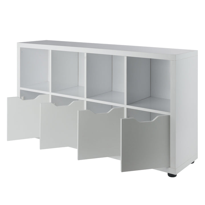 Julian 2x4 Storage Cabinet, White