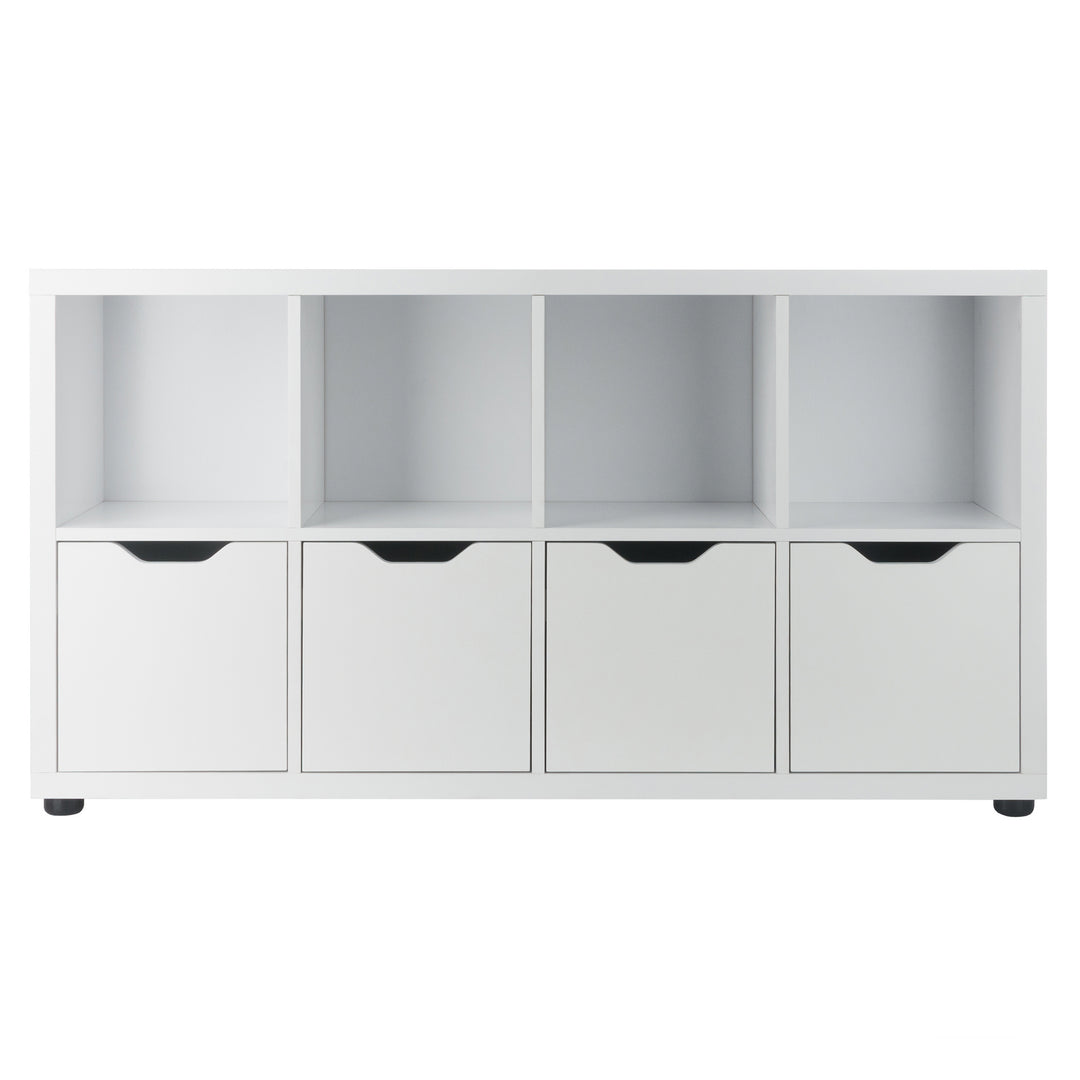 Julian 2x4 Storage Cabinet, White