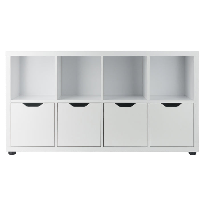 Julian 2x4 Storage Cabinet, White