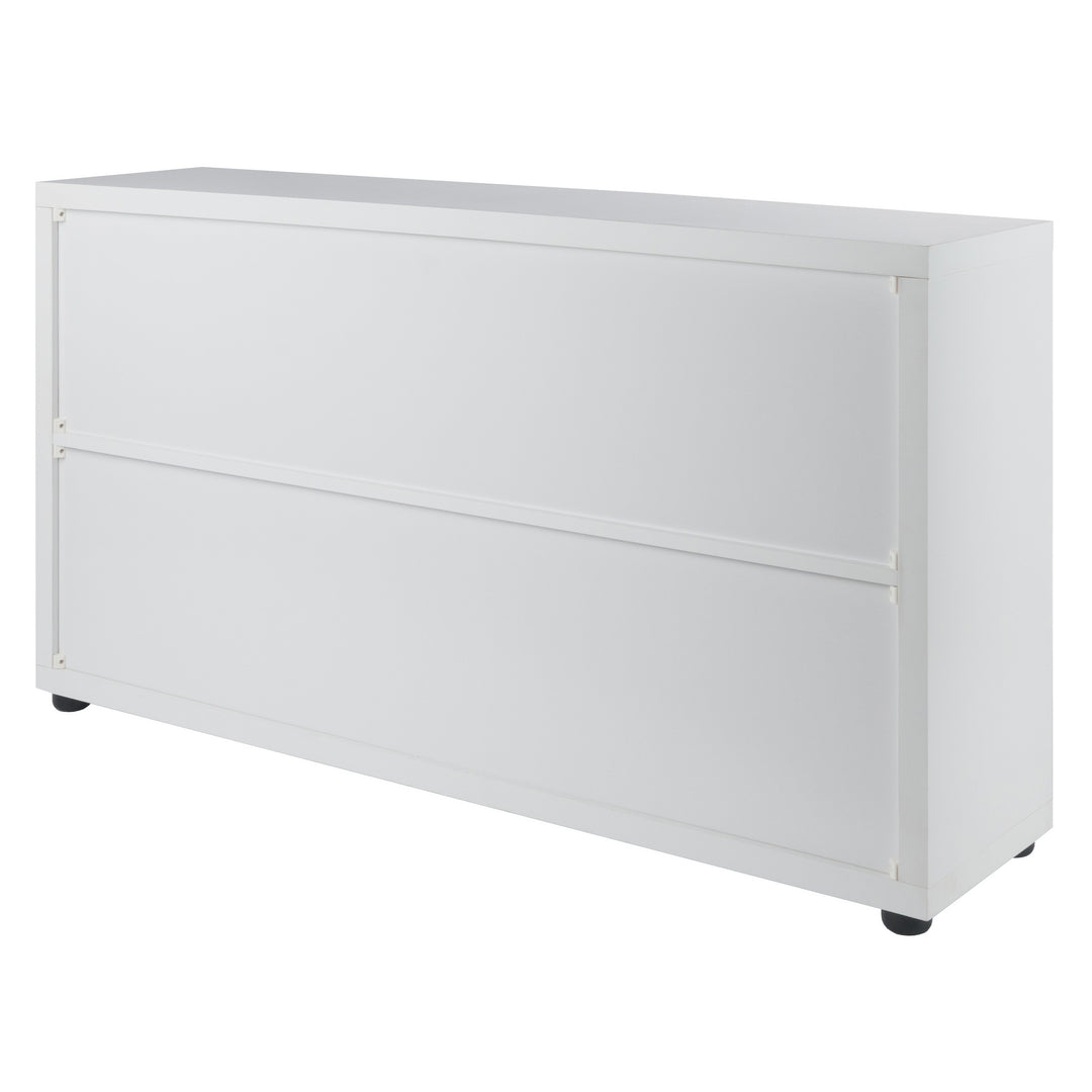 Julian 2x4 Storage Cabinet, White