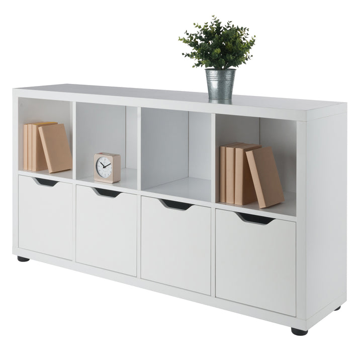 Julian 2x4 Storage Cabinet, White