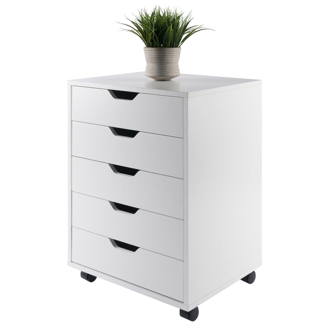 Halifax 5-Drawer Cabinet, White