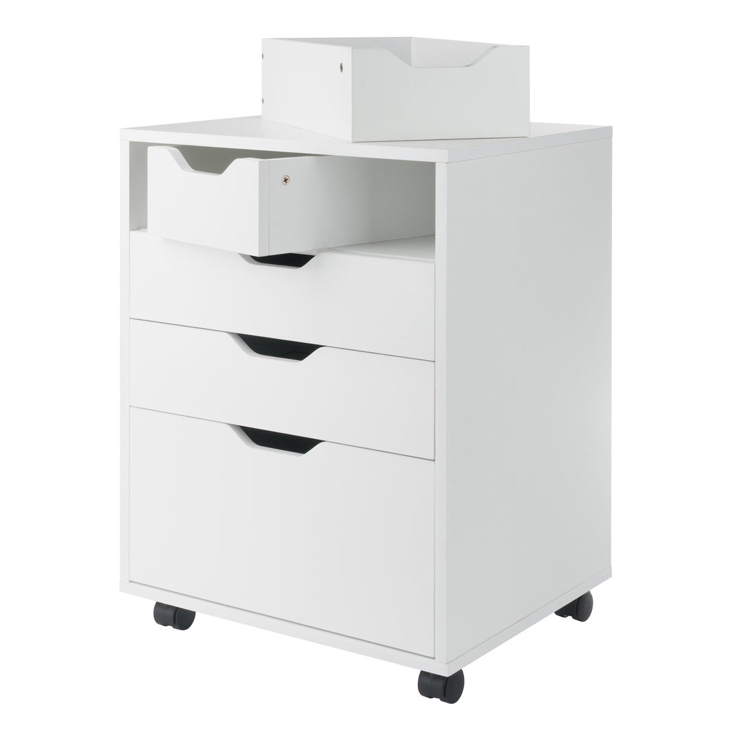 Halifax Storage Cabinet, White Finish