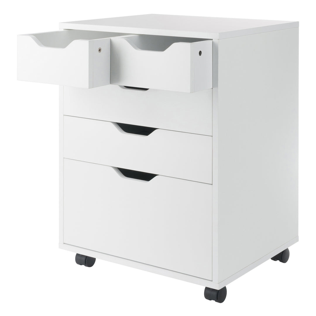 Halifax Storage Cabinet, White Finish