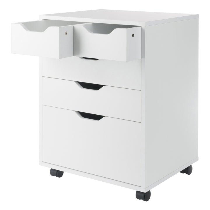 Halifax Storage Cabinet, White Finish