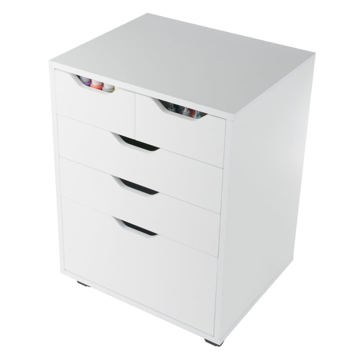 Halifax Storage Cabinet, White Finish