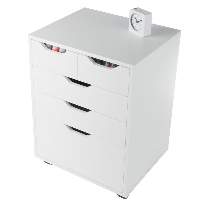 Halifax Storage Cabinet, White Finish