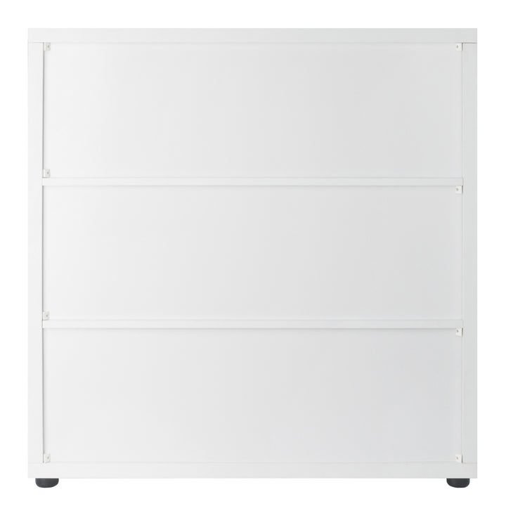 Julian 3x3 Storage Cabinet, White