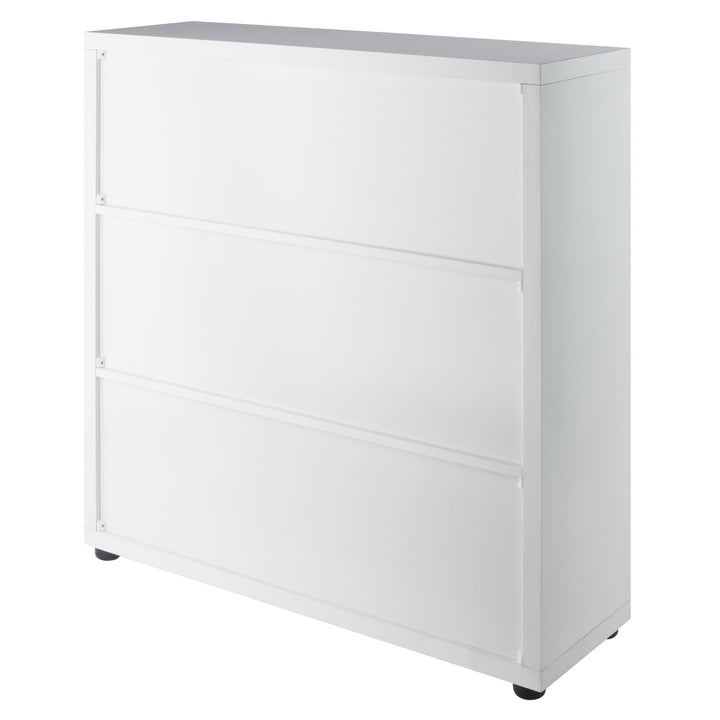 Julian 3x3 Storage Cabinet, White