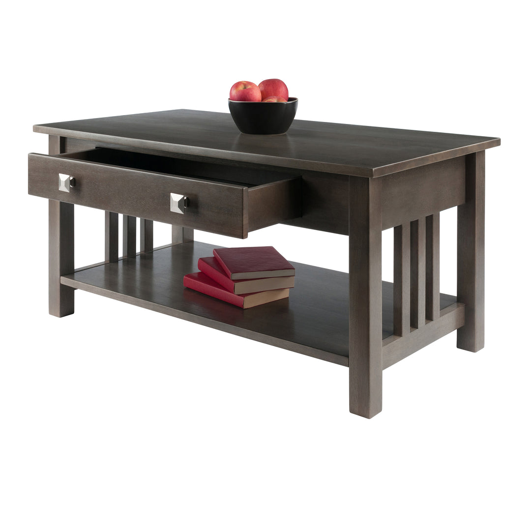 Stafford Coffee Table, Oyster Gray