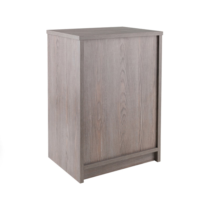 Molina Accent Table, Nightstand, Ash Gray