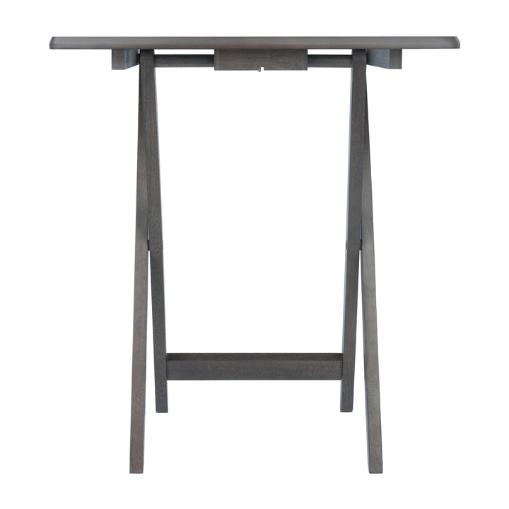 Dorian 5-Pc Snack Table Set, Oyster Gray