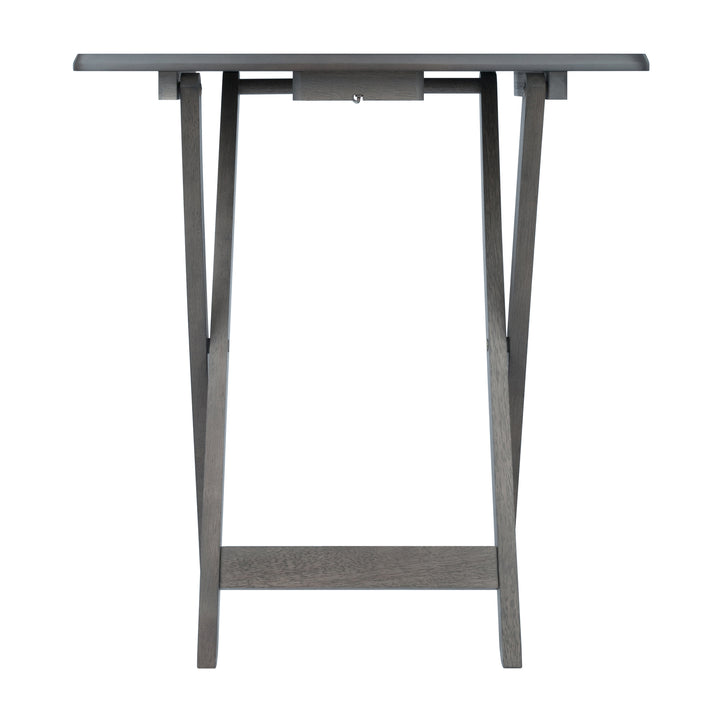 Dorian 5-Pc Snack Table Set, Oyster Gray