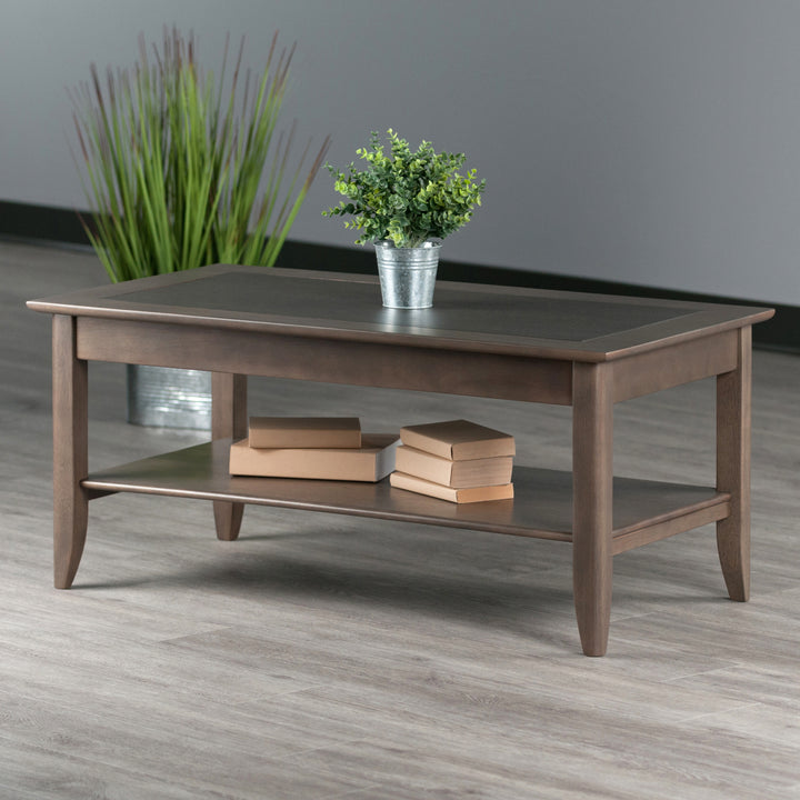 Santino Coffee Table, Oyster Gray