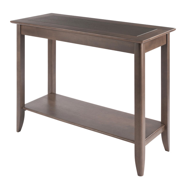  Santino Console Hall Table, Oyster Gray