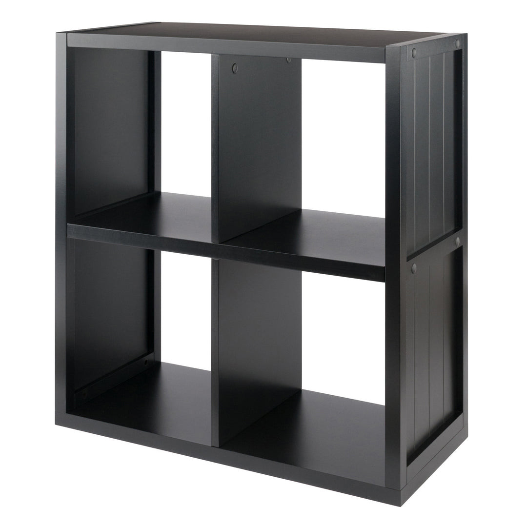 Timothy 2x2 Storage Cube Shelf, Black