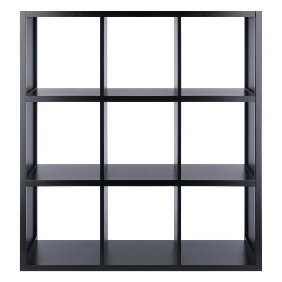 Timothy 3x3 Storage Cube Shelf, Black