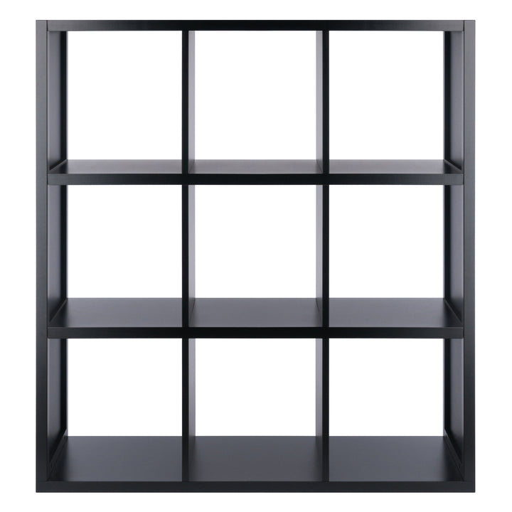 Timothy 3x3 Storage Cube Shelf, Black