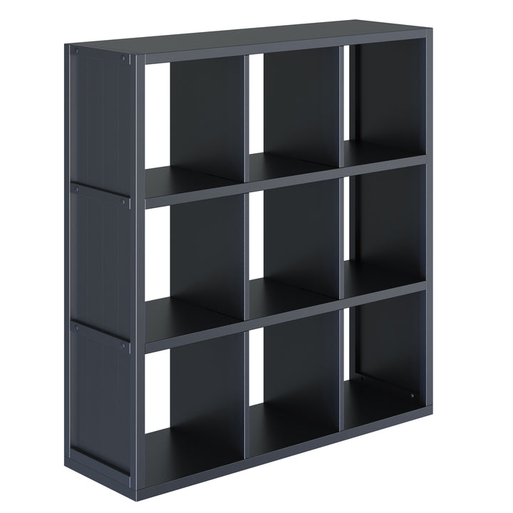 Timothy 3x3 Storage Cube Shelf, Black