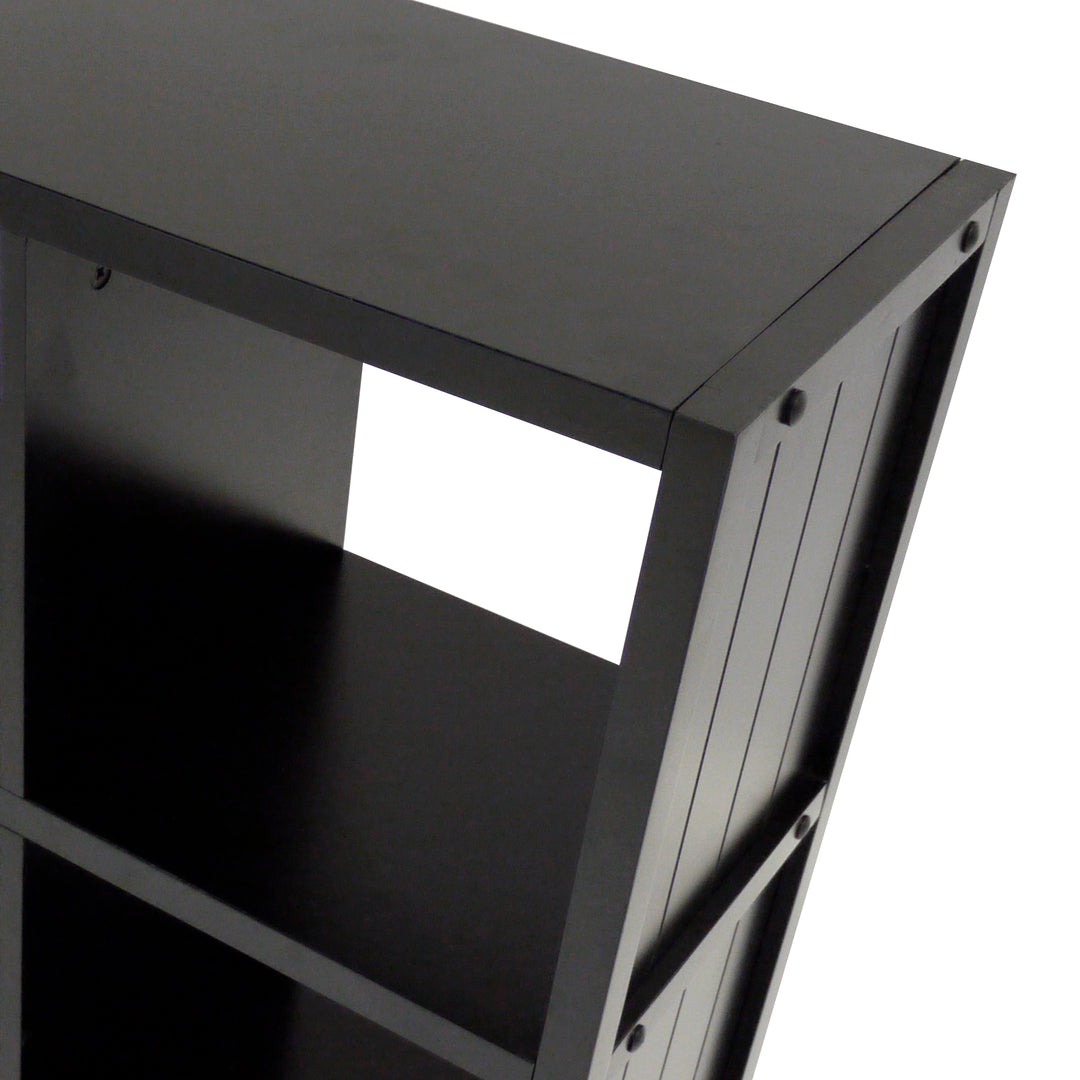 Timothy 4x2 Storage Cube Shelf, Black