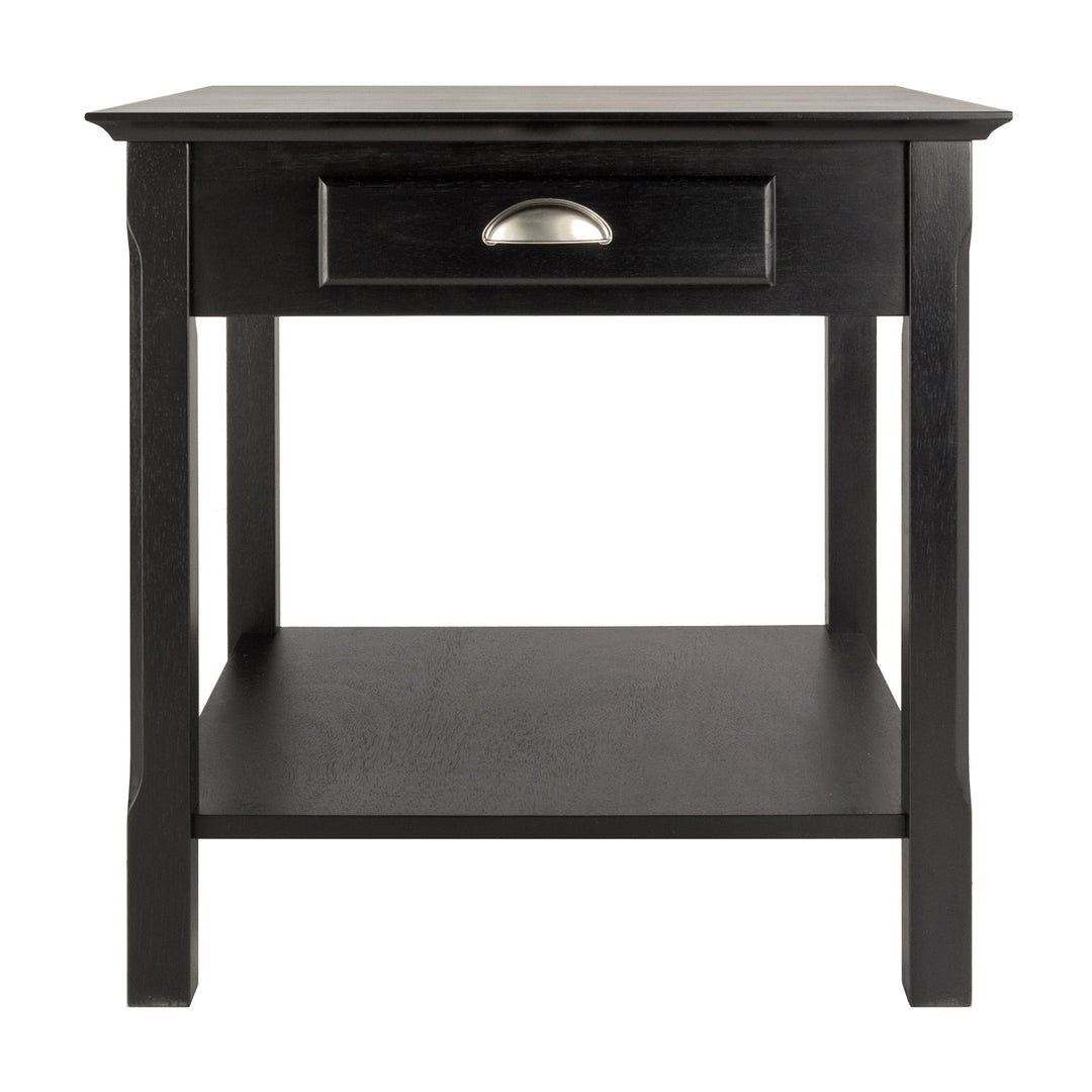 Timber Accent Table, Black