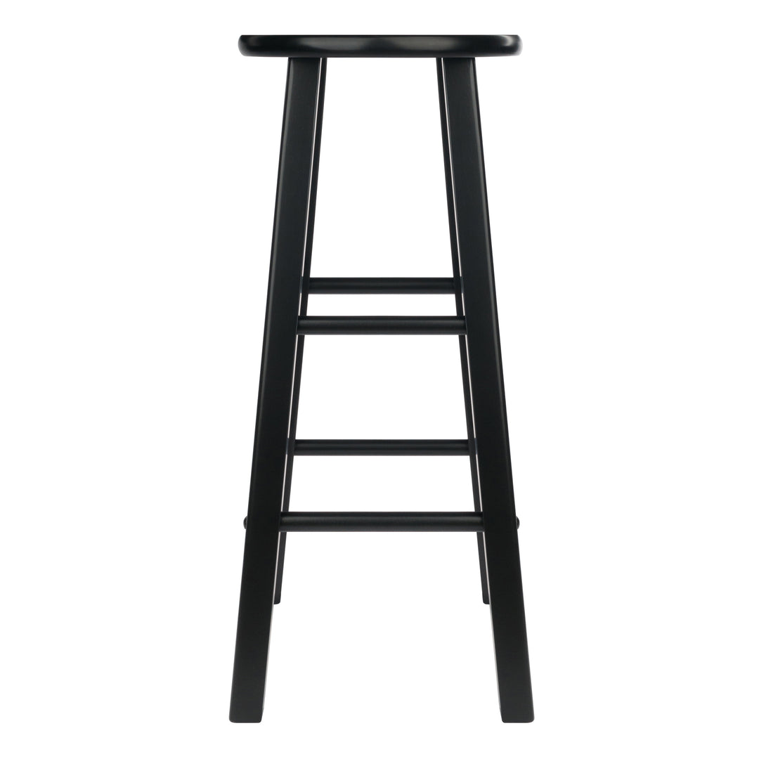 Element 2-Pc Bar Stool Set, Black