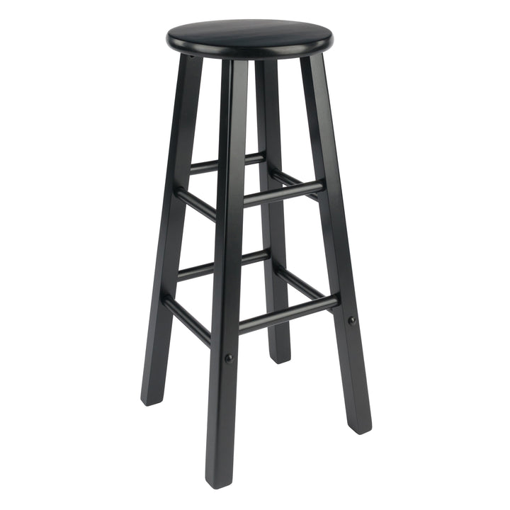 Element 2-Pc Bar Stool Set, Black