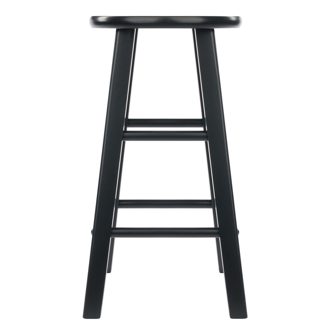 Element 2-Pc Counter Stool Set, Black