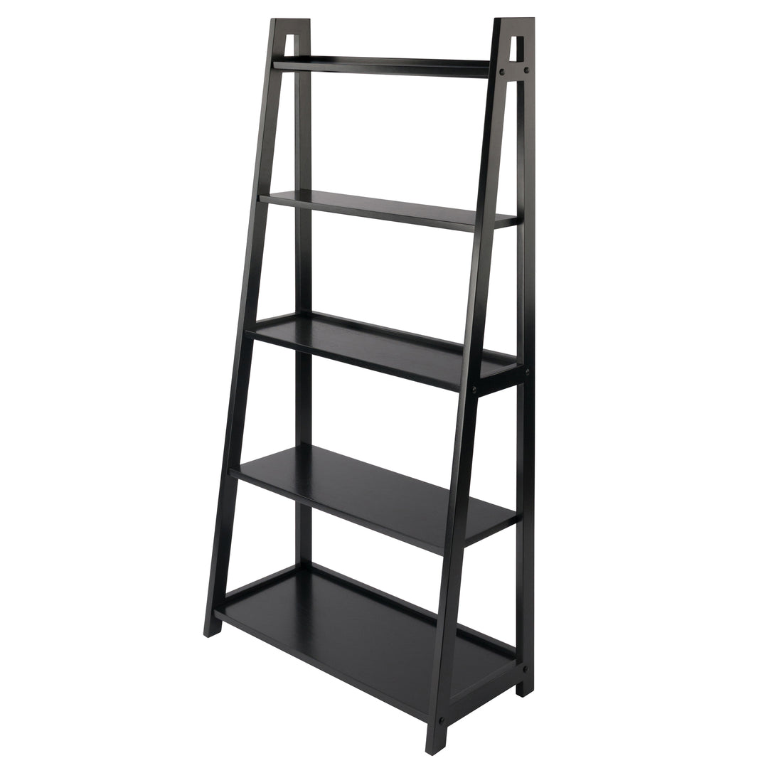 Adam 5-Tier A-Frame Shelf, Black