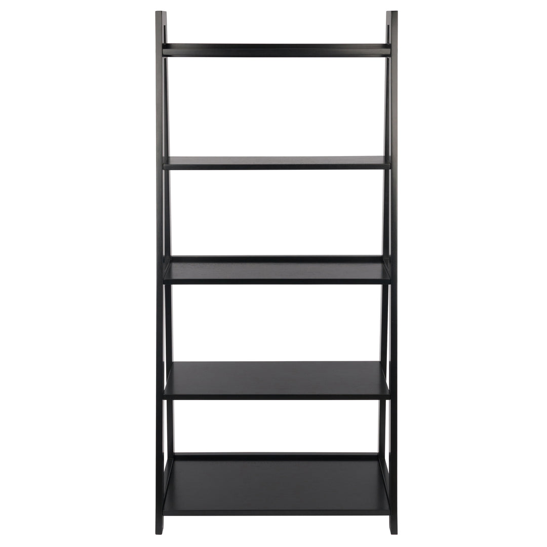 Adam 5-Tier A-Frame Shelf, Black