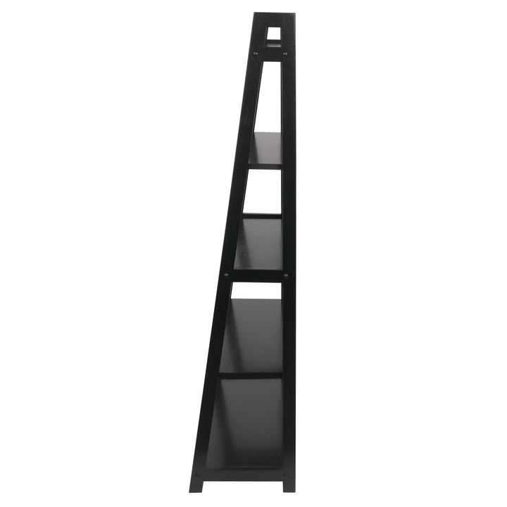 Adam 5-Tier A-Frame Shelf, Black