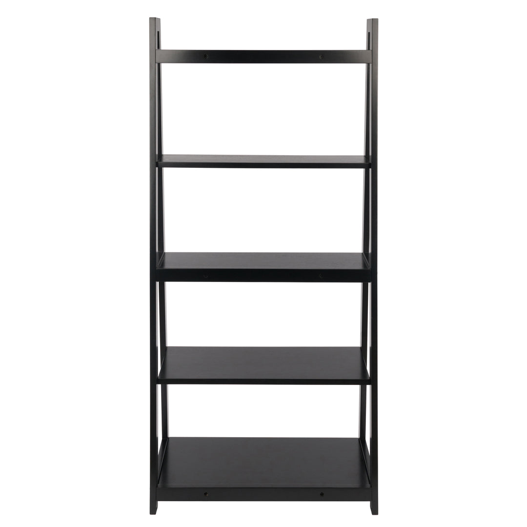 Adam 5-Tier A-Frame Shelf, Black