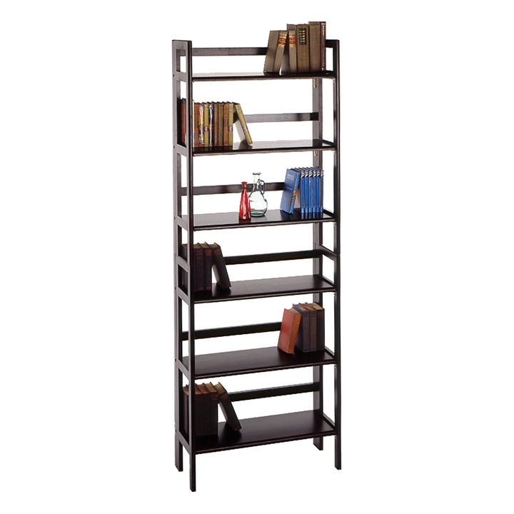 Terry 3-Tier Foldable Shelf, Stackable, Black