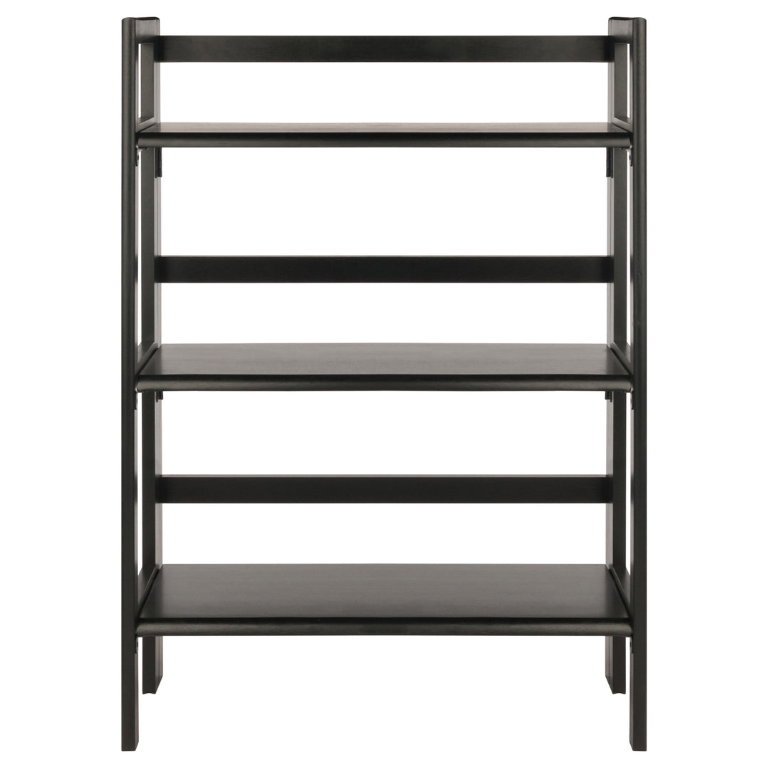 Terry 3-Tier Foldable Shelf, Stackable, Black