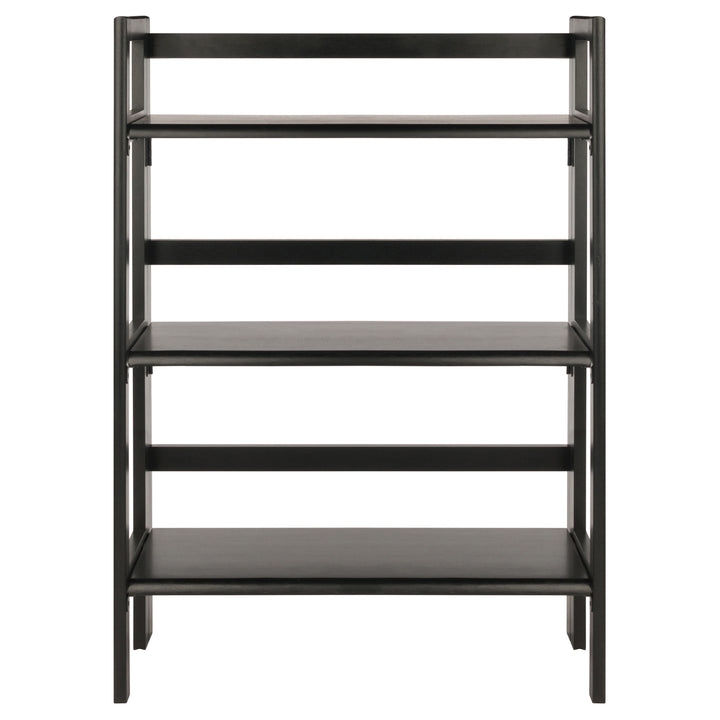 Terry 3-Tier Foldable Shelf, Stackable, Black