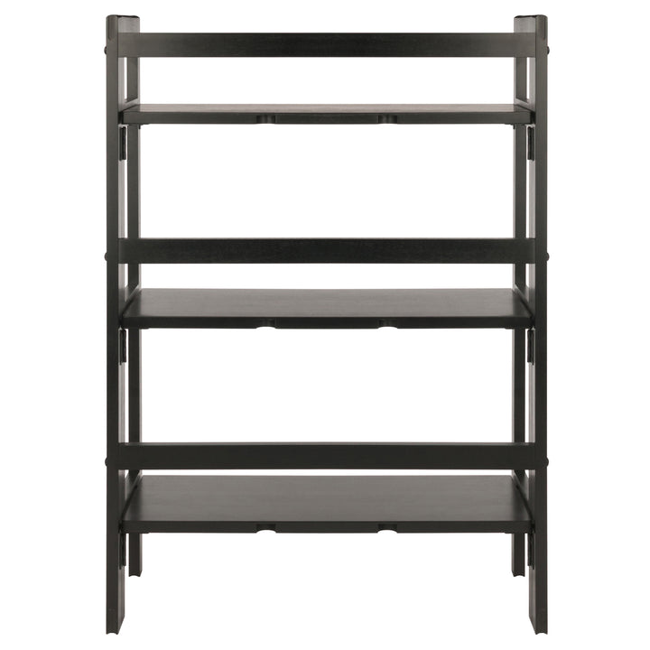 Terry 3-Tier Foldable Shelf, Stackable, Black