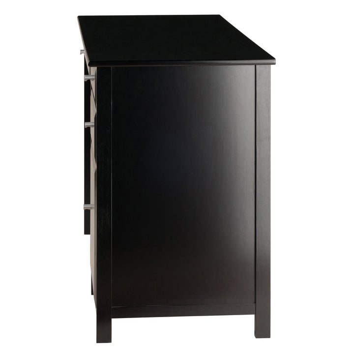 Delta Home Office Writing Desk, Black