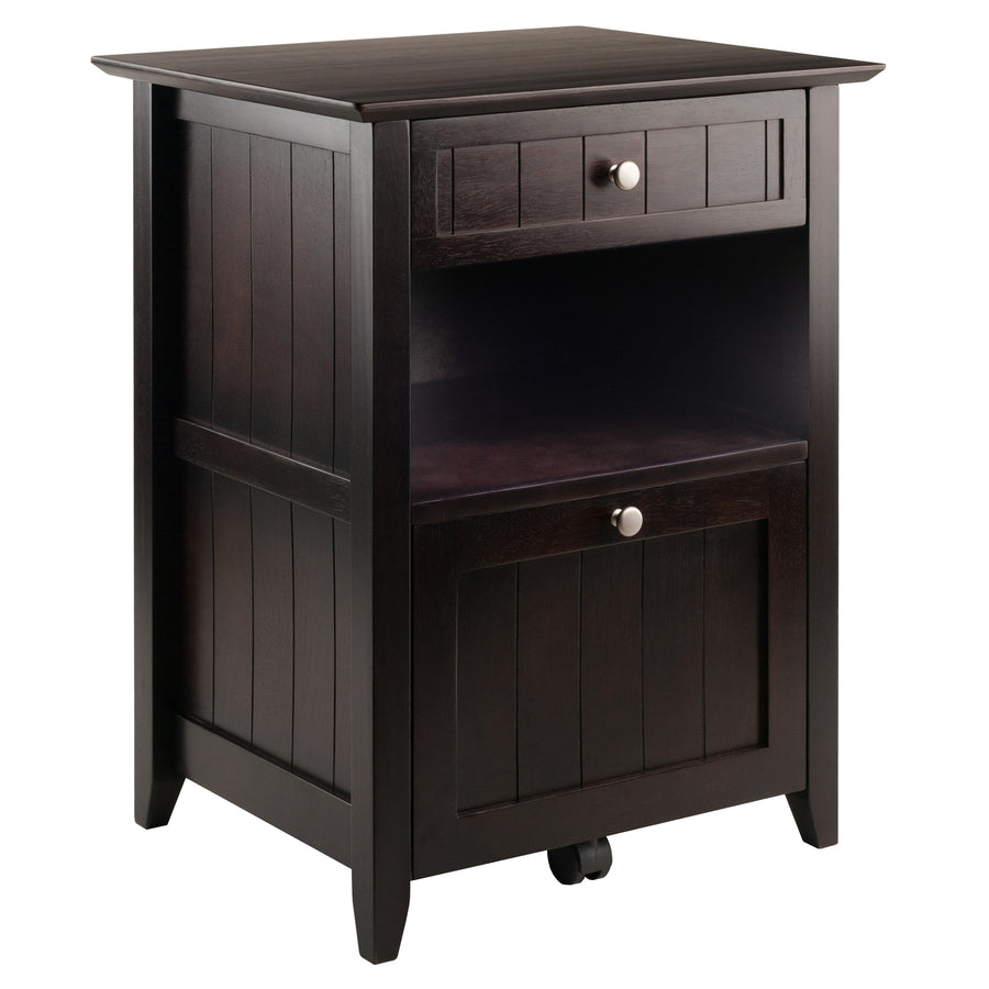 Burke Home Office File Cabinet, Coffee 