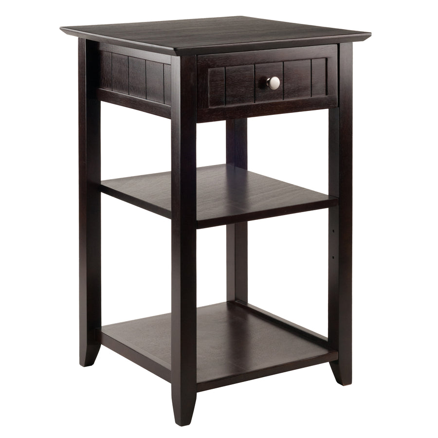 Burke Home Office Printer Stand, Coffee