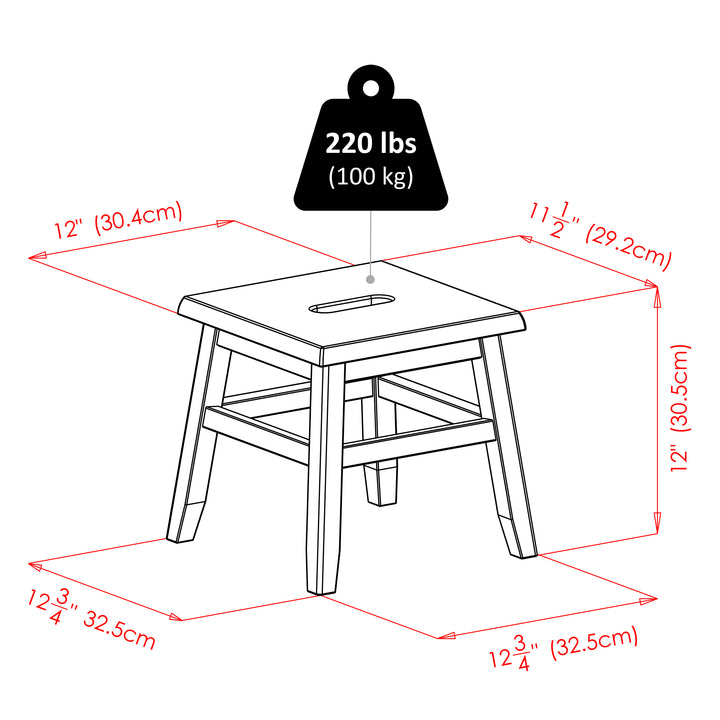 Kaya 2-Pc Conductor Stool Set, Coffee