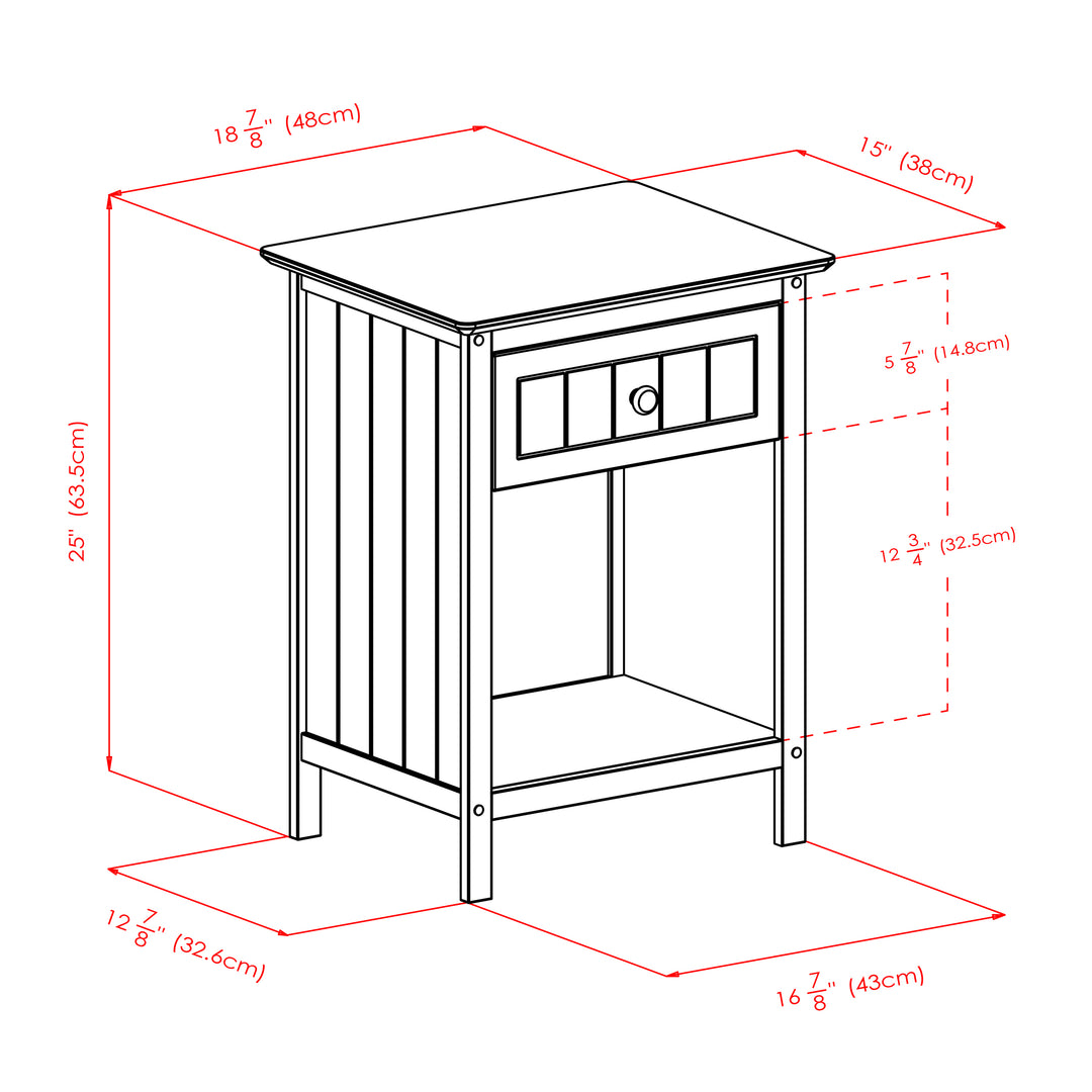 Blair Accent Table, Nightstand, Coffee