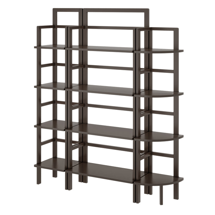 Aiden 3-Pc Baker's Rack Set, Coffee