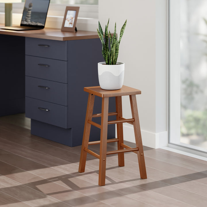 Carrick Counter Stool, Teak Finish