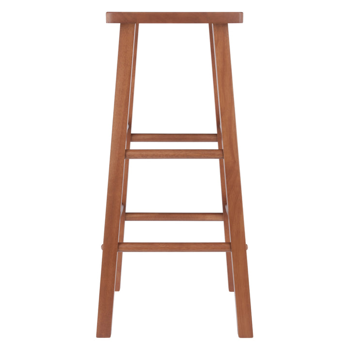 Carrick Bar Stool, Teak Finish