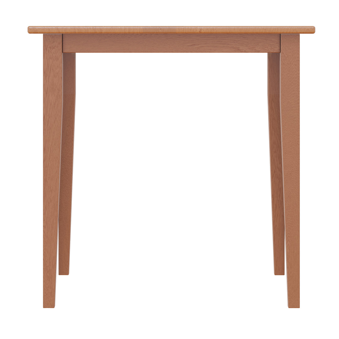 Groveland Square Dining Table, Light Oak